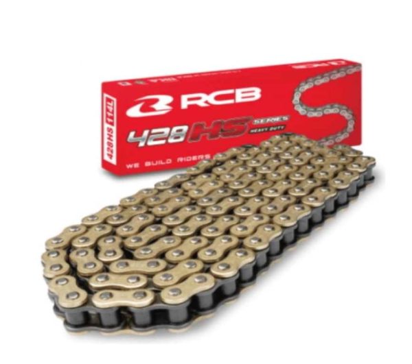 RCB HS Series Ring Chain 428 Hs HD Series Gold- 132L - 01CH009Z