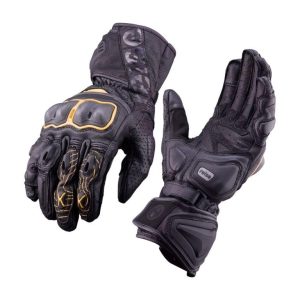 Reise Moto Rhodes Full Gauntlet Gloves - Orange