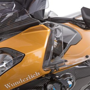 Wunderlich BMW S1000XR Ergonomics - Screen Hand Deflectors Clear - 44830-005