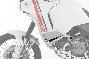 Wunderlich Ducati Desert X Protection - Tank Guard (White) Fits Standard Protection Plat (Not With Off Road) - 70210-108