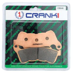 CRANK1 Brake Pads Front HD Sportster XL Custom 1200-2017- CB046