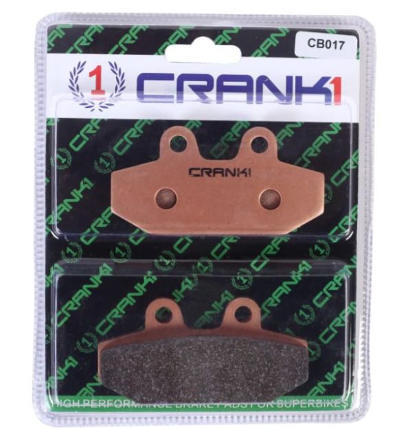 CRANK1 Brake Pads Front Harley Davidson softail heritage (2018 onwards)-CB017