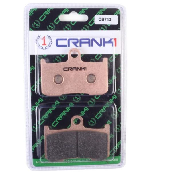 CRANK1 Brake Pads Front Triumph Street Triple 675 2014-2016- CB743/ 2 Sets Front