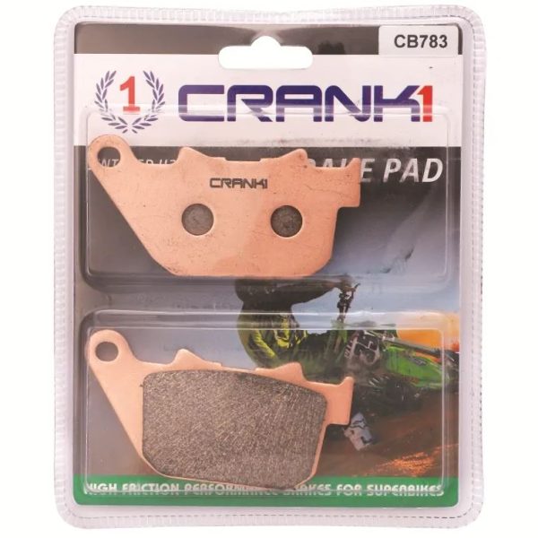 CRANK1 Brake Pads Rear Harley Davidson Super Low-2011 to 2013- CB783