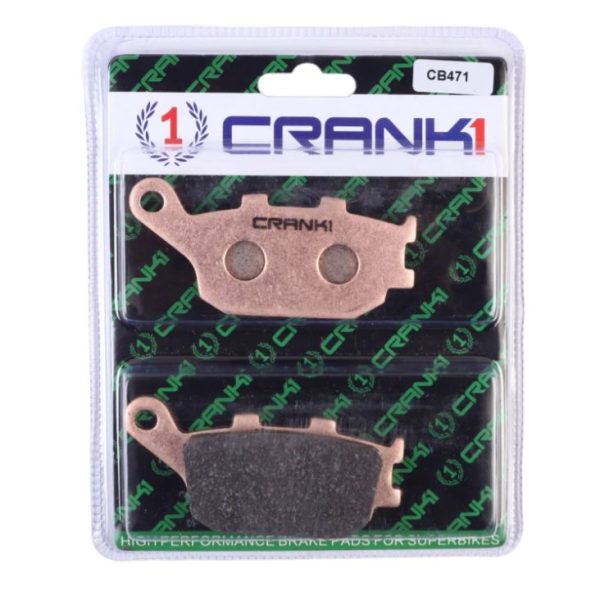 CRANK1 Brake Pads Rear Yamaha YZF R1 – 2004 to 2014-CB471