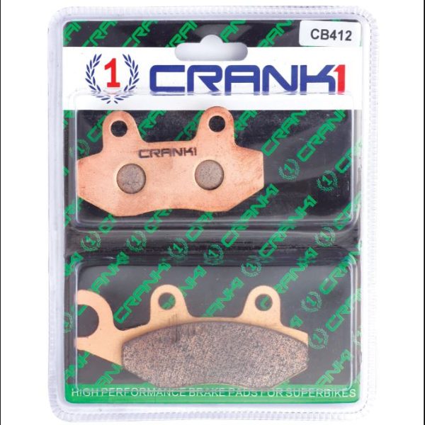 CRANK1 Brake Pads Rear Triumph Thruxton 865 2014-2016-CB412