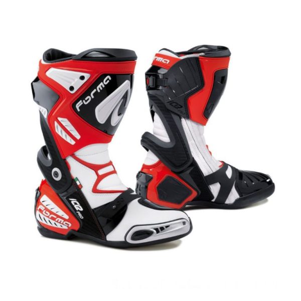 Forma Ice Pro Racing Boots - Black White Red