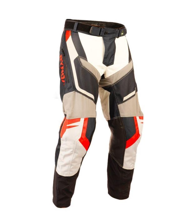 Rynox Dune Neo Offroad Pants - Black Red