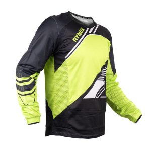 Rynox Frontier Pro Offroad Jersey - Green Black