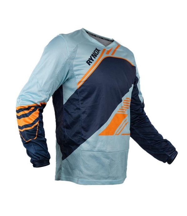 Rynox Frontier Pro Offroad Jersey - Gulf Orange