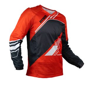 Rynox Frontier Pro Offroad Jersey - Red Black