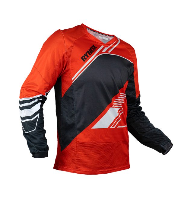 Rynox Frontier Pro Offroad Jersey - Red Black