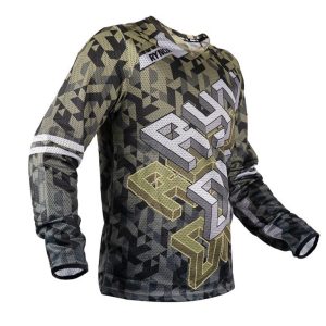 Rynox Fusion Neo Offroad Jersey - Camo Green