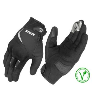 Rynox Helium GT Gloves - Black White