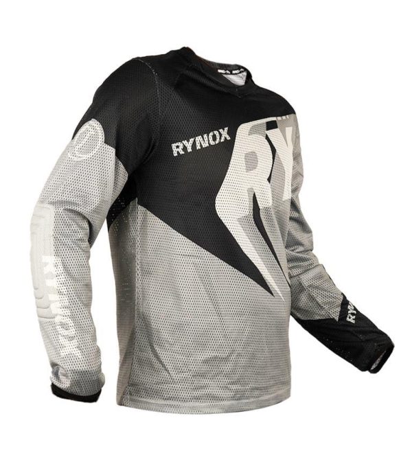 Rynox Switchback Neo Offroad Jersey - Black Grey