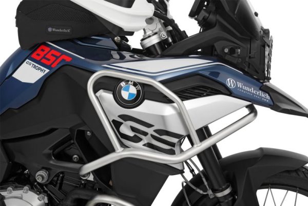 Wunderlich BMW F 850 GS Protection - Tank Guard Adventure - Stainless Steel - 41580-200