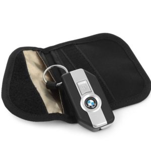 Wunderlich BMW Motorrad Styling - Key Pouch with RFID Blocker - Black - 44115-922