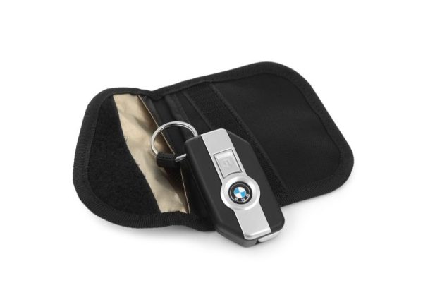 Wunderlich BMW Motorrad Styling - Key Pouch with RFID Blocker - Black - 44115-922