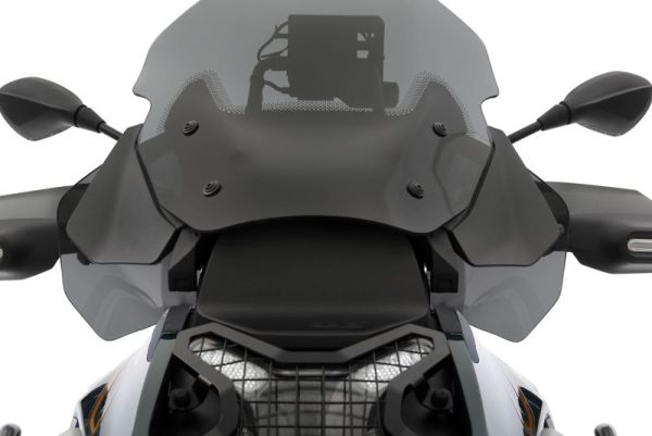 Wunderlich BMW R 1300 GS Protection - Wind Deflector - Smoked Grey - 13387-006