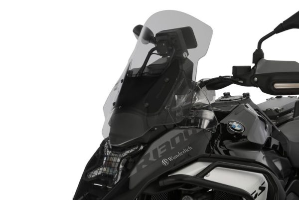 Wunderlich BMW R 1300 GS Screen - Windscreen Marathon - Smoked Grey - 13150-002