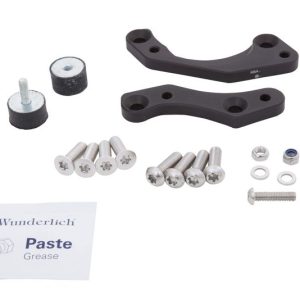 Wunderlich BMW R Nine T Ergonomics - Footrest Lowering Kit - Black - 31430-802