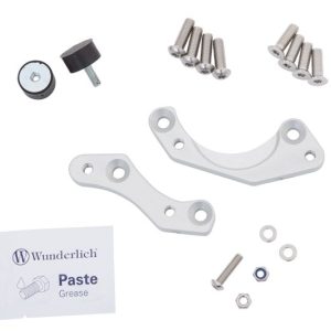 Wunderlich BMW R Nine T Ergonomics - Footrest Lowering Kit - Silver - 31430-801