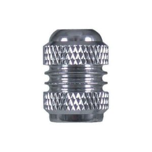 Wunderlich Tyre Standard Valve Cap (Set) silver - 23180-001