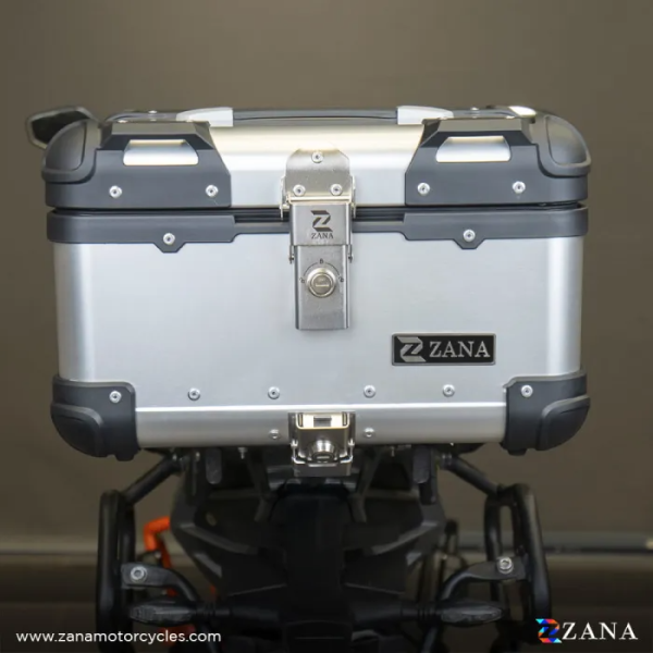 ZANA Top Box for Guerrilla 450 Aluminium R-Flat Silver (35 liter) - ZI-TB-004