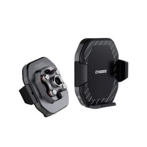 Chigee CG Motorcycle Phone Holder - Side Mirror Pole Mount - MFP0058