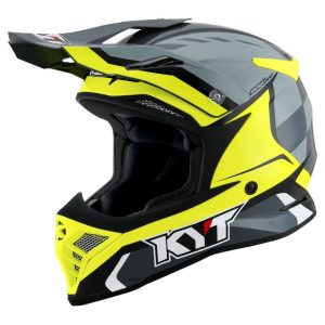 KYT Off Road - Skyhawk Glowing Anthr.-Yellow - Off Road Helmet 3