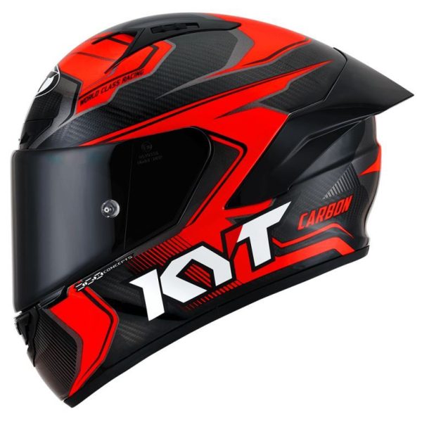 KYT Racing - NZ-Race Carbon Competition Red - Full Face Helmet