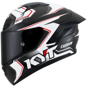 KYT Racing - NZ-Race Carbon Competition White - Full Face Helmet