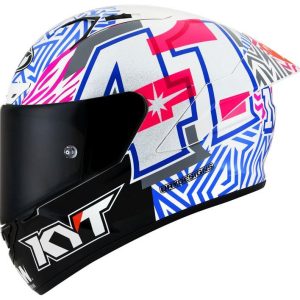 KYT Racing - NZ-Race Espargaro Replica 2022 With Sponsor - Full Face Helmet