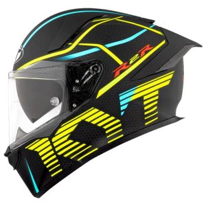 KYT Sport Touring - R2R PRO Concept Matt Black Yellow - Full Face Helmet