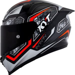 KYT Sport Touring - Striker #01 Black Red - Full Face Helmet