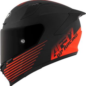 KYT Sport Touring - Striker AF37 Livery Matt Black Red - Full Face Helmet