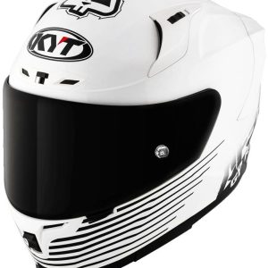 KYT Sport Touring - Striker AF37 Livery White Black - Full Face Helmet