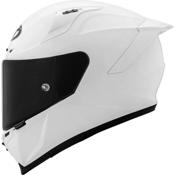 KYT Sport Touring - Striker Plain Plain White - Full Face Helmet