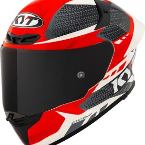 KYT Sport Touring - TT-REVO Gear Black Red - Full Face Helmet