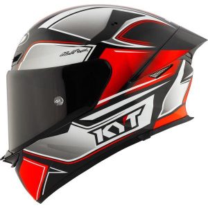 KYT Sport Touring - TT-REVO Tourist Red Fluo - Full Face Helmet