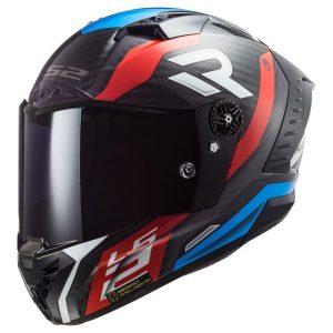 LS2 FF805 Thunder Carbon Supra Red Blue-06 - Helmet