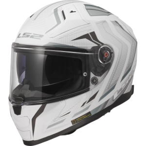 LS2 FF811 Vector II Alizer Gloss White Silver - Helmet