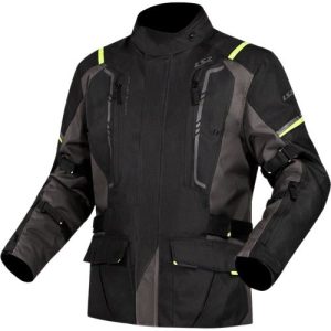 LS2 Narvik Riding Jacket Black Grey Yellow