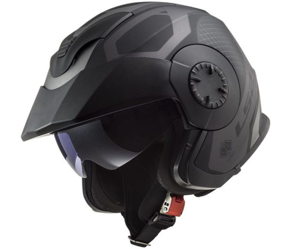 LS2 OF570 Verso Marker Matt Black Titanium