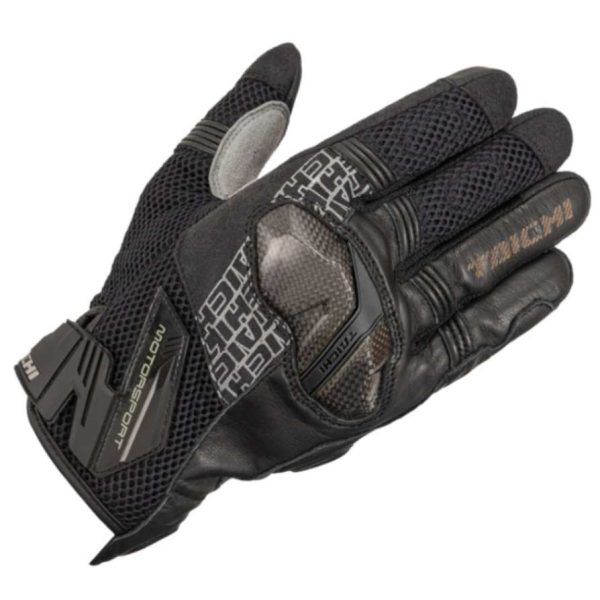 RS Taichi Armed Mesh Gloves - Reflective Black