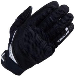 RS Taichi Rubber knuckle Gloves - Black White