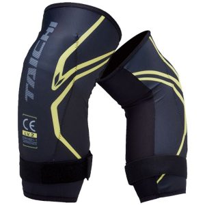 RS Taichi Stealth CE Lv2 Knee Protector - Black Yellow