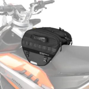 Rhinowalk Tunnel bag for scooter 15 ltr Underbone Motorcycle Bike Seat Pack with Molly System (MTR5001)