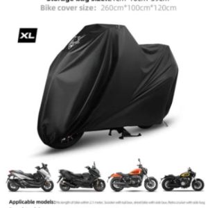 Rhinowalk Waterproof Durable Motorcycle Rain Cover UV Protection Portable Dustproof Cover for Motorbike (F1003)