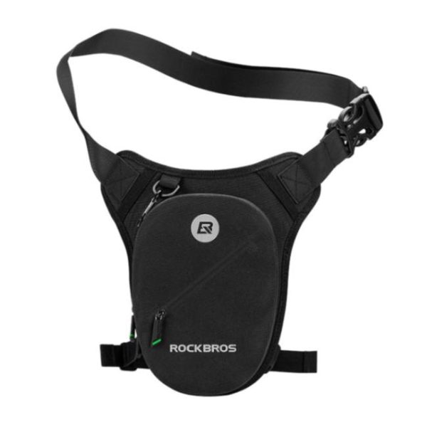 Rockbros Leg Bags Motorcycle Waterproof Belt Waist Bag Multifunctional Drop Leg Waist Bag Motorcycle (99210081001) - Black